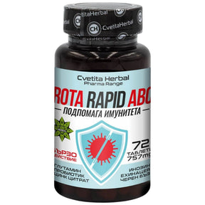 Rota Rapid ABC 757 mg 72 Tablets - Nutra Best Europe