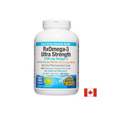 Rx Omega-3 Ултра сила 2150 mg + витамин D3 1000 IU, 150 Softgel капсули