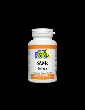 SAMe (S-Adenosyl-L-Methionine)/ SAMe 200 mg x 30 tablets Natural Factors - Nutra Best Europe
