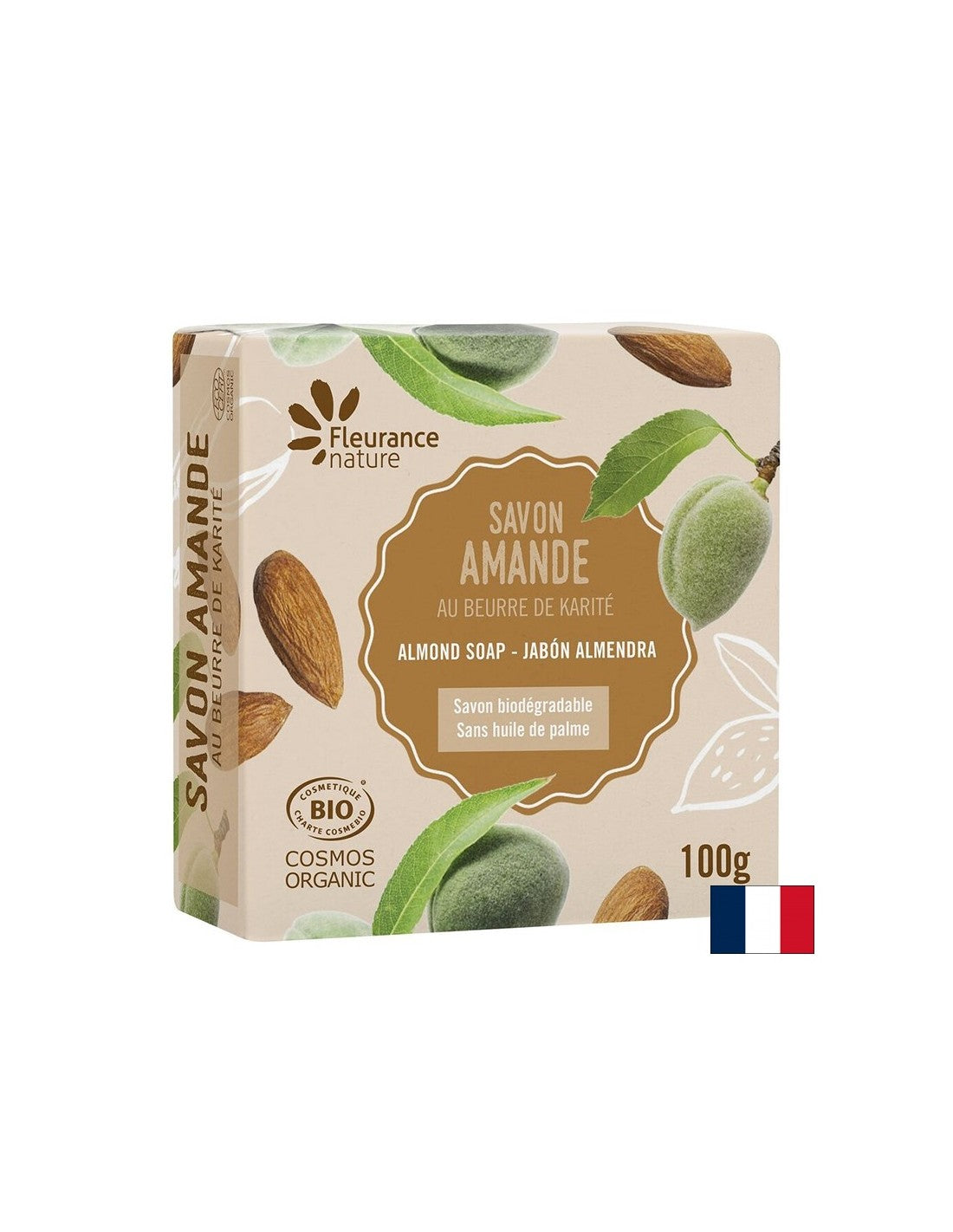 Бадемов сапун, 100 g природа на флеза