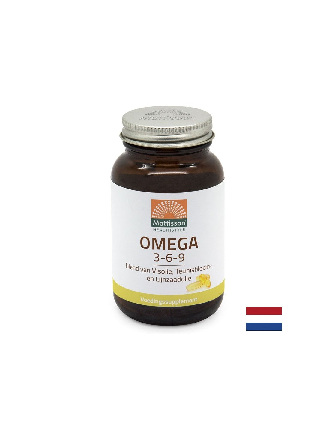 Функция на сърцето и мозъка - Омега-3-6-9, 60 капсули <tc>Mattisson Healthstyle</tc>