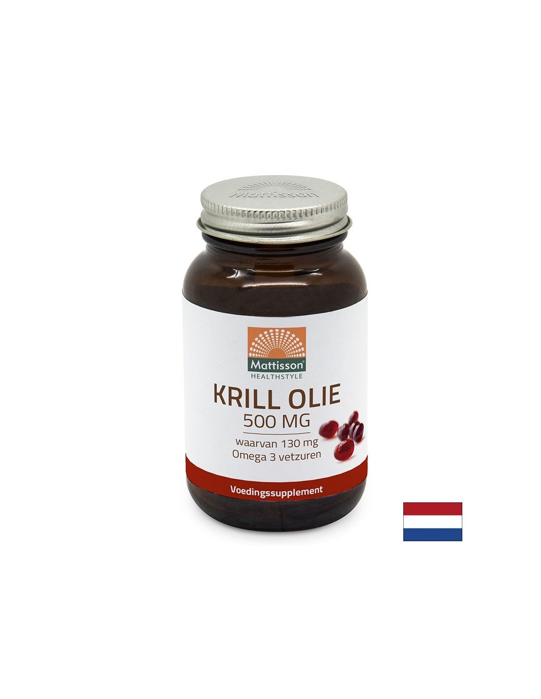 Сърдечно-съдова и нервна система - Крил (масло), 500 mg x 60 капсули <tc>Mattisson Healthstyle</tc>