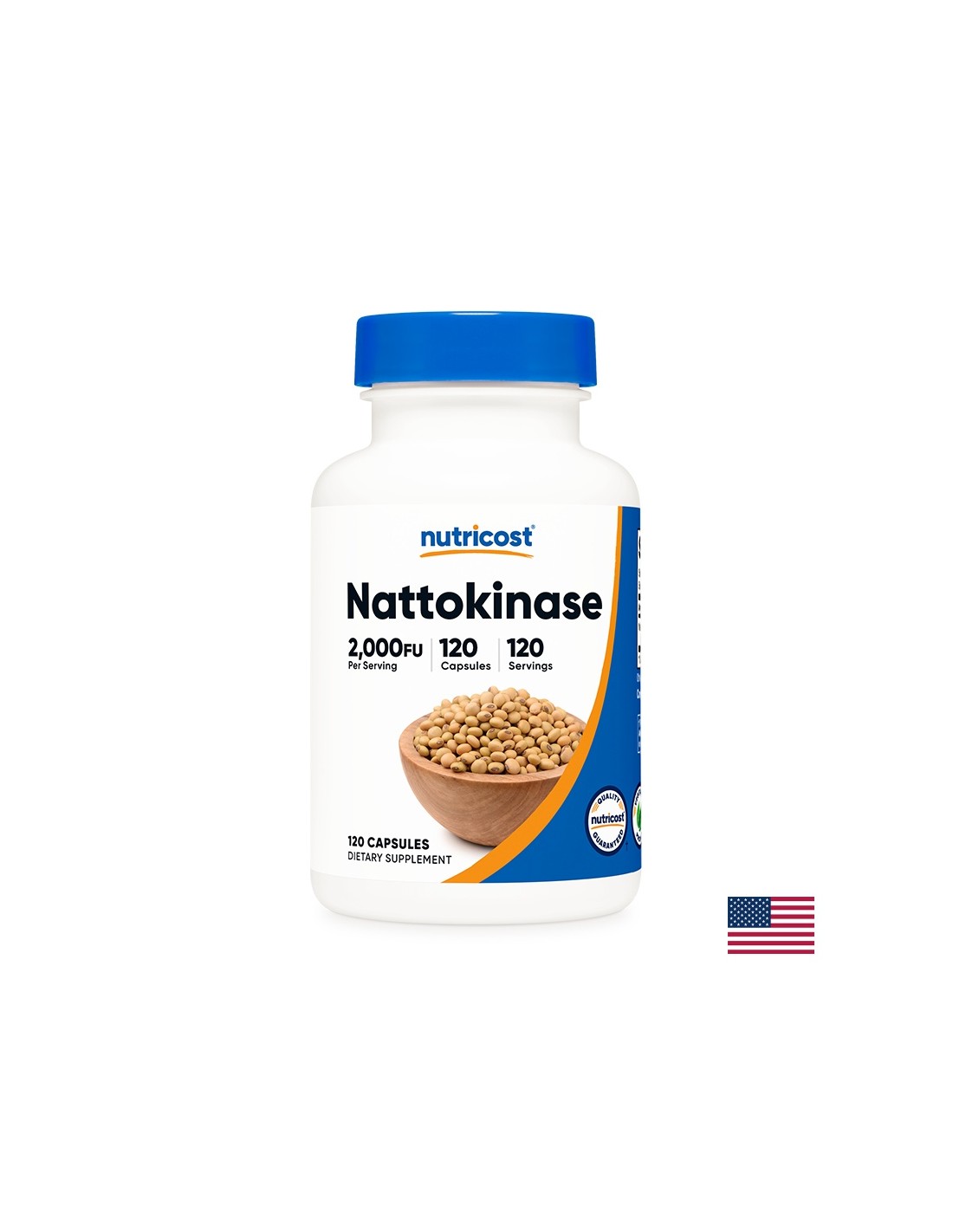 Сърдечно-съдова система - Натокиназа, 120 <tc>Nutricost</tc> капсули