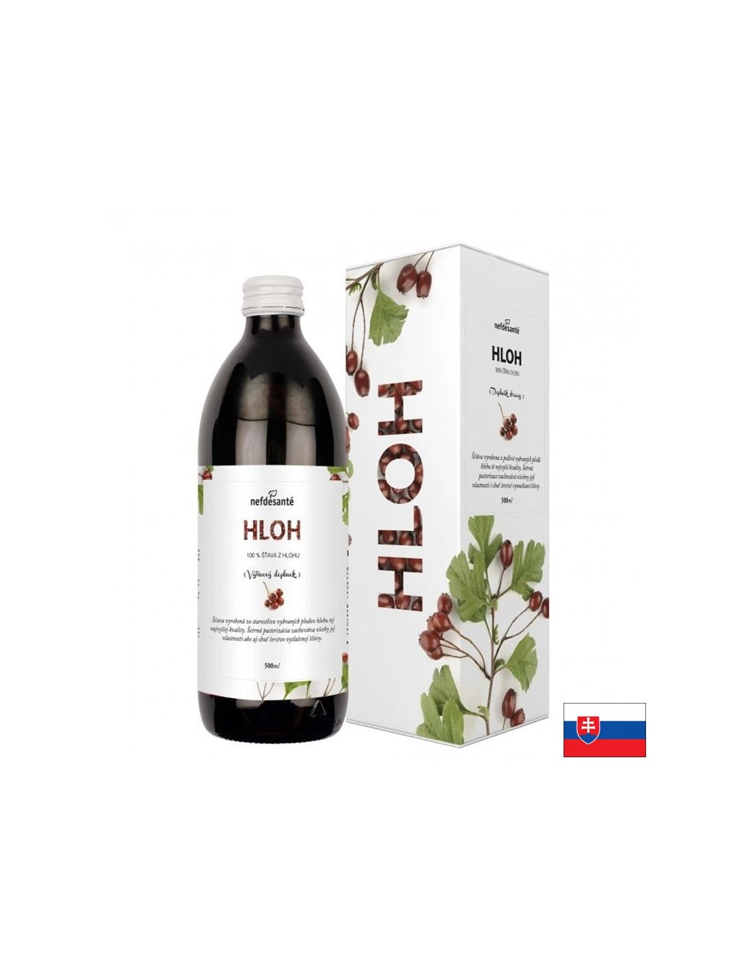 Сок от глог - сърдечен тон и нервна система, 500 ml, 10 дози