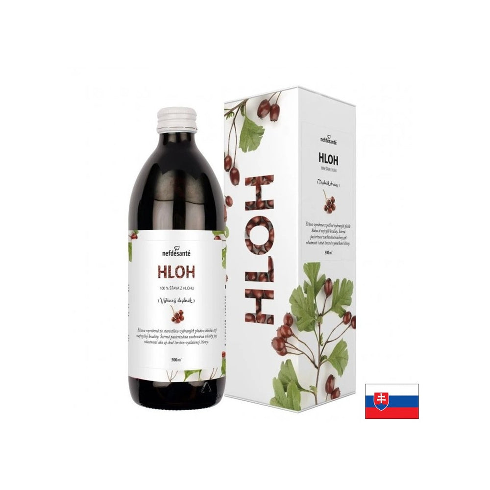 Сок от глог - сърдечен тон и нервна система, 500 ml, 10 дози