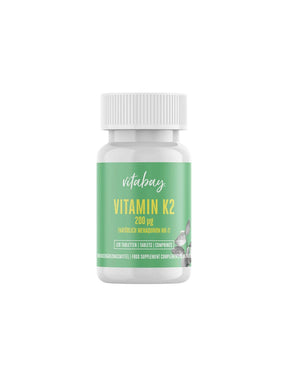 Cardiovascular system - Vitamin K2 200 µg, 120 tablets - Nutra Best Europe