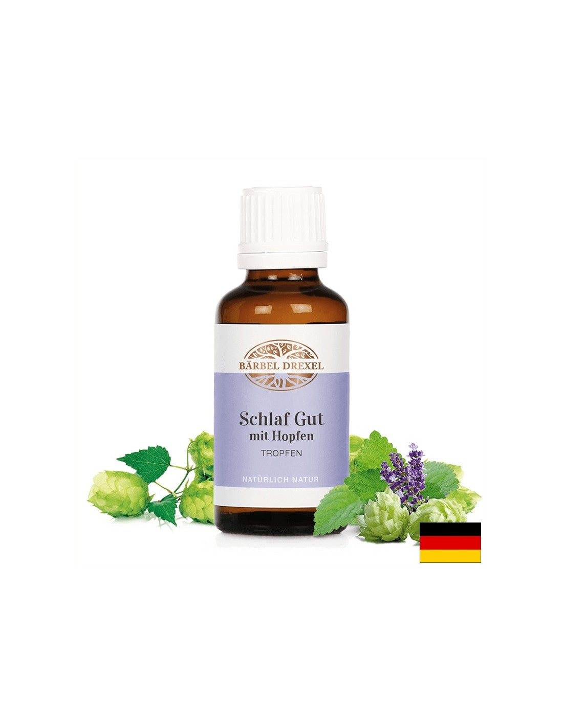 Schlaf Gut mit Hopfen Tropfen / Капки за сън, Тинктура, 30 ml <tc>Bärbel Drexel</tc>