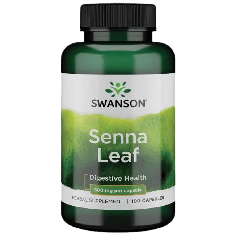 Senna Leaf 500 mg - 100 капсули