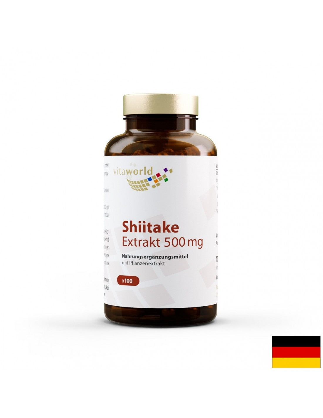 Екстракт от шиитаке 500 mg, 100 капсули