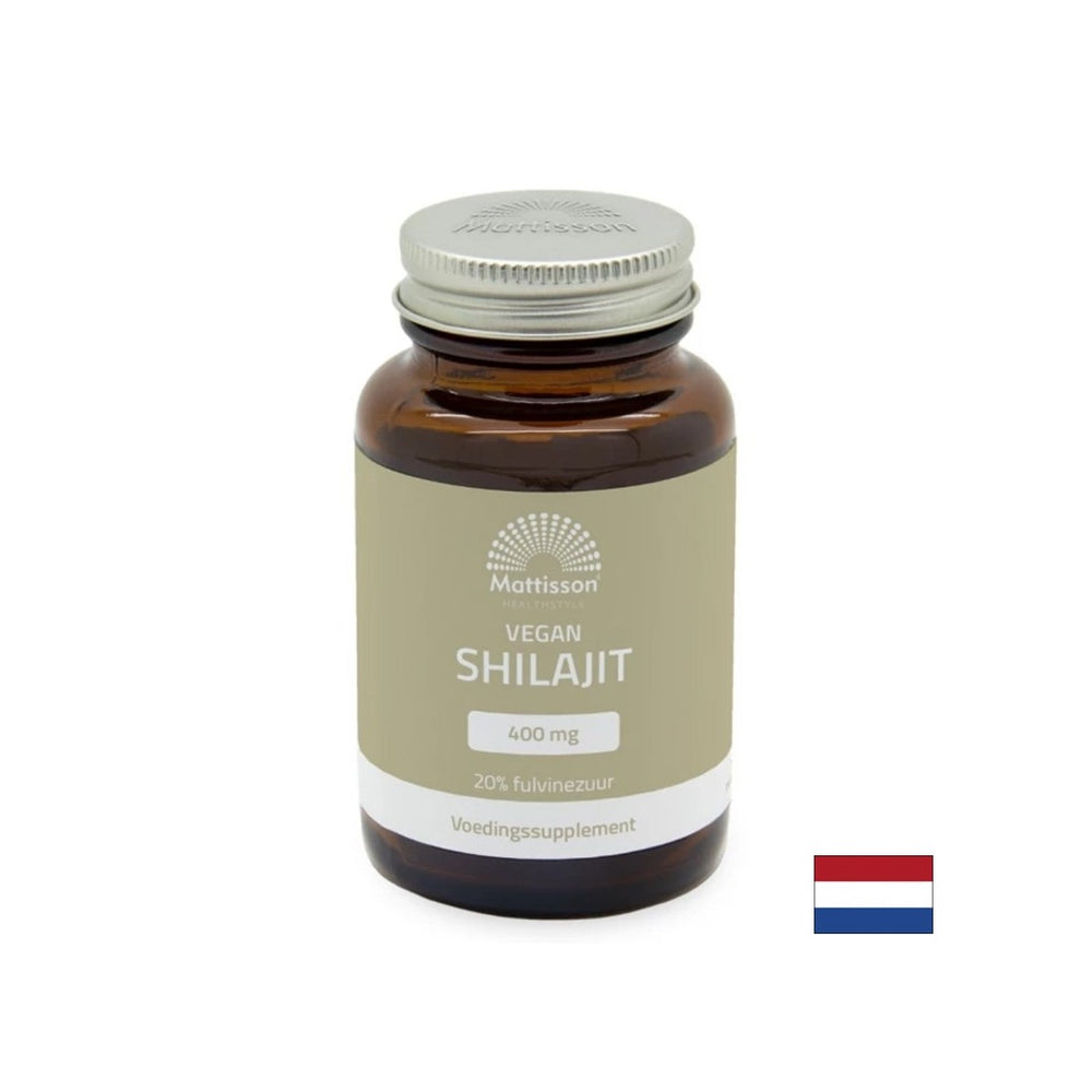 Shilajit - Енергия, издръжливост и клетъчно възстановяване, 400 mg x 60 капсули
