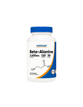 Strength and Endurance - Beta Alanine, 850 mg x 120 capsules - Nutra Best Europe
