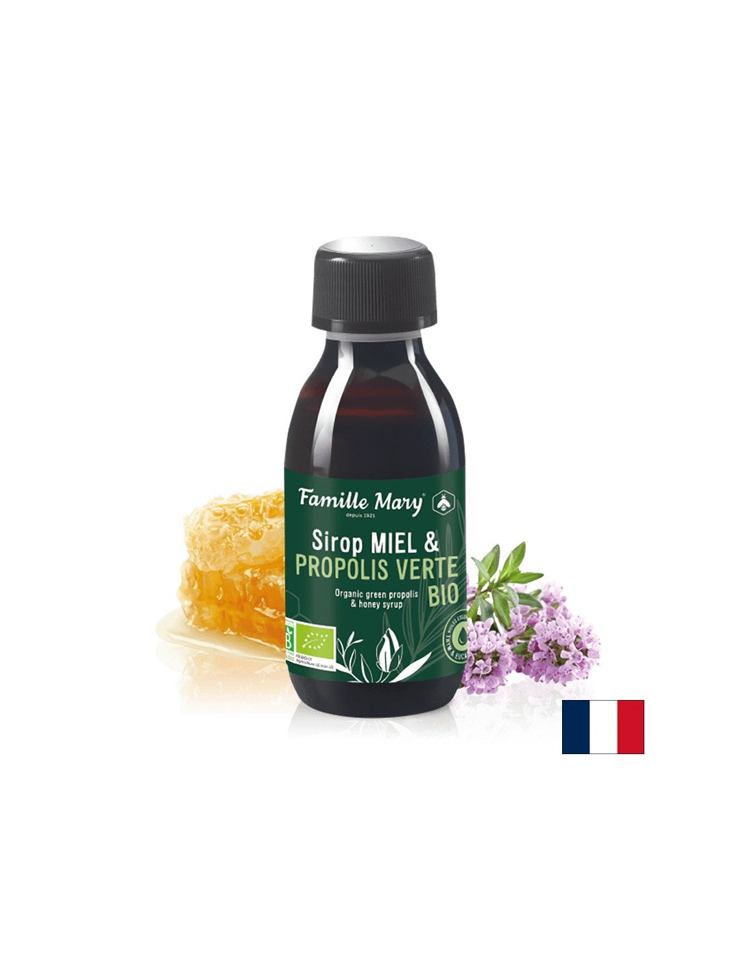 SiRop Miel et Propolis Verte Bio / сироп с мед и зелен прополис органичен, 150 ml Famille Mary