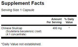 Китайски череп с пълен спектър 400 mg - 90 капсули