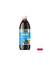 Acai Juice (Asai) с каму -каму и естествен витамин С - мощен антиоксидант, 500 ml, 10 или 20 дози
