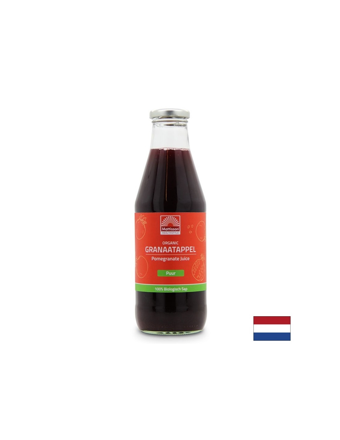 Био сок от нар, 750 мл <tc>Mattisson Healthstyle</tc>