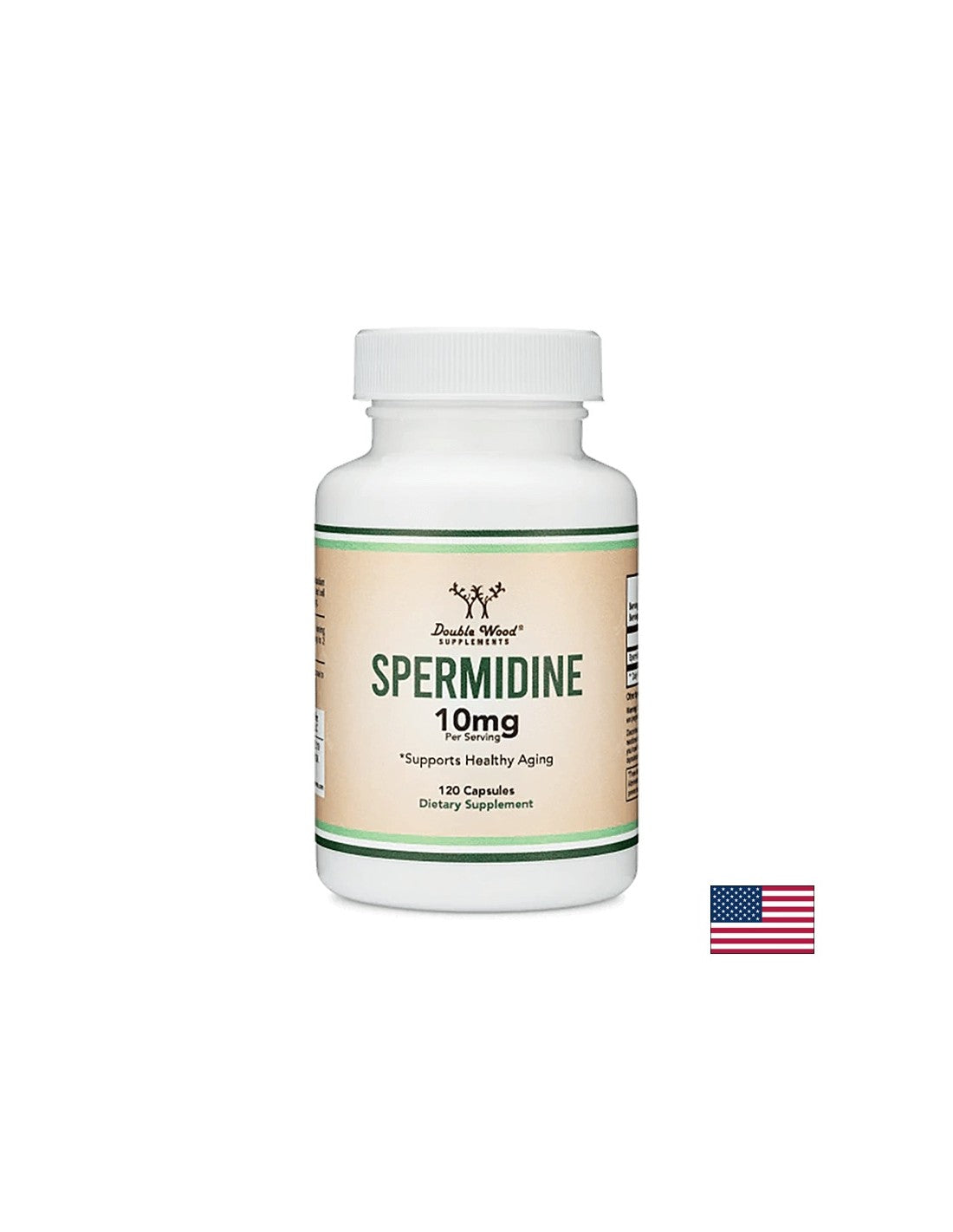 Спермидин - Spermidine, 120 капсули <tc>Double Wood</tc>