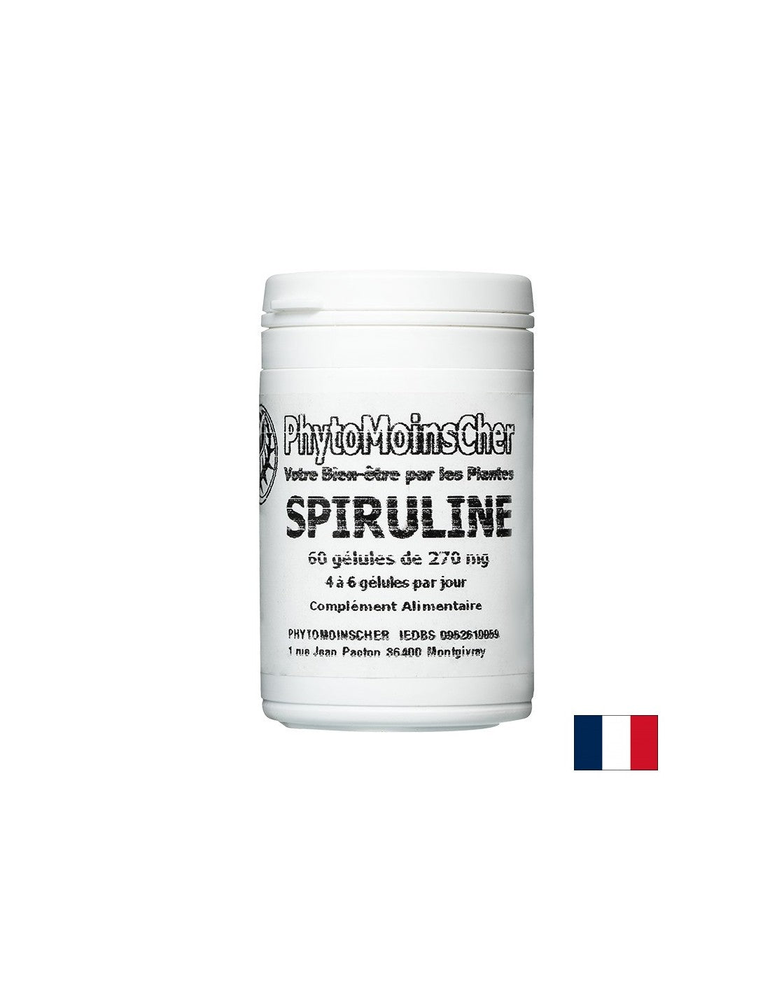 Енергия и имунитет - спирулина, 270 mg x 60 капсули