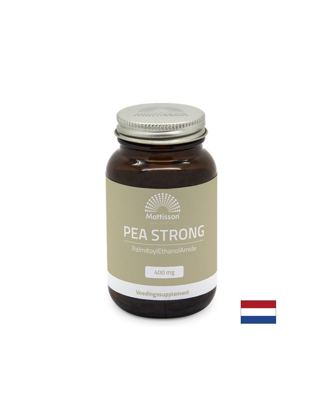 Срещу болка и възпаление - PEA (palmitoylethanolamide) - PEA Strong, 400 mg x 90 капсули <tc>Mattisson Healthstyle</tc>
