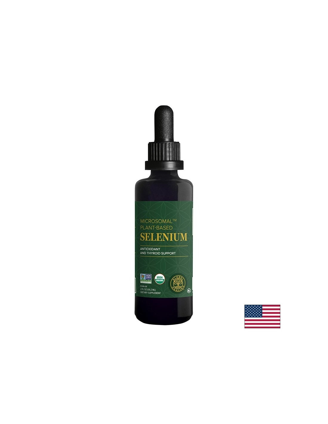 Щитовидната жлеза - Microsomal ™ Selenium 200 µg (от синапени семена), 59,2 ml капки