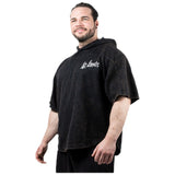 Legal Power Stone Wash Rag Top Hoodie ''Boston'' / Hooded Top / Black - Black - Nutra Best Europe