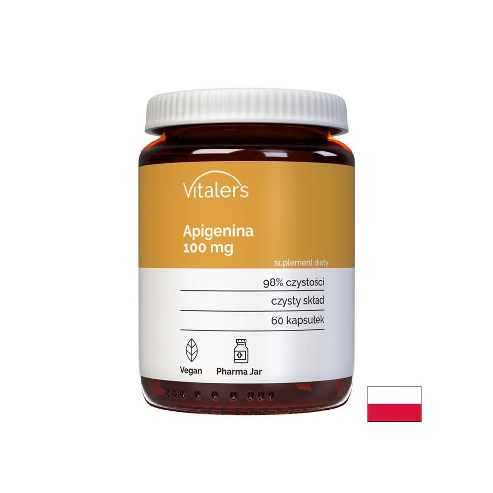 Стрес и безсъние - апигенин (от лайка), 100 mg x 60 капсули