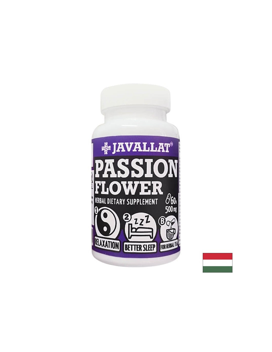 Стрес и безсъние - пасифлоен, 500 mg x 60 капсули