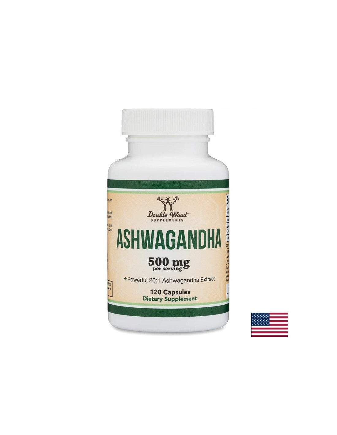Ashwagandha - За стрес, умора, тревожност, 250 mg, 120 капсули за 2 или 4 месеца прием