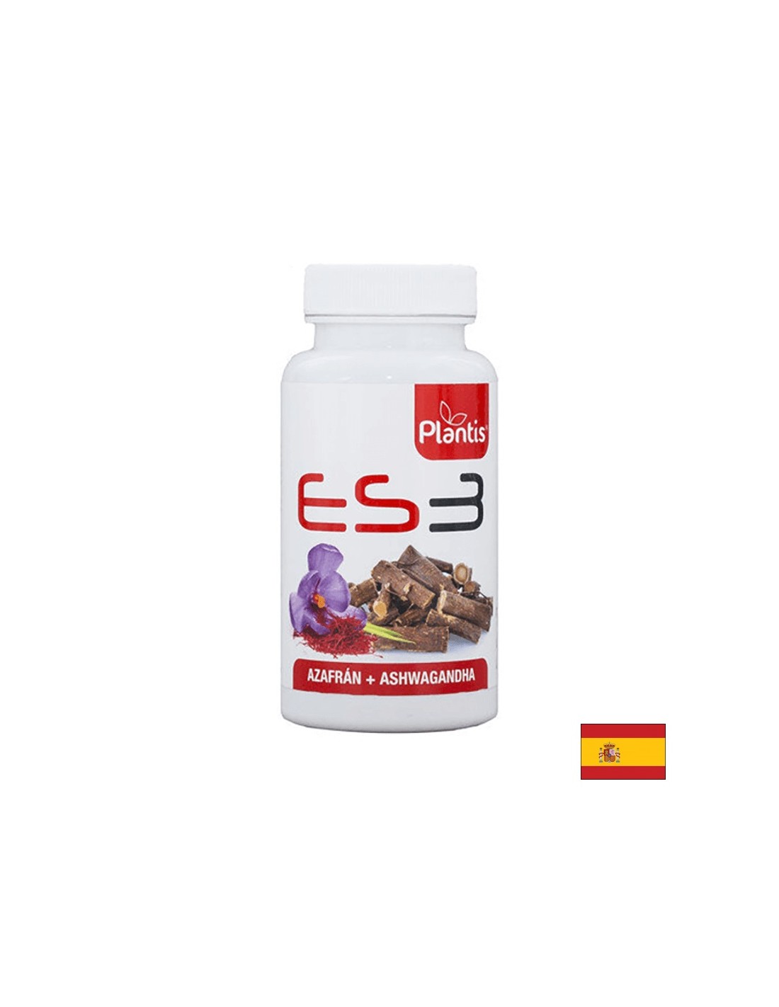 Стрес и добро настроение - Saffron + Ashwagandha ES3 Plantis®, 30 капсули