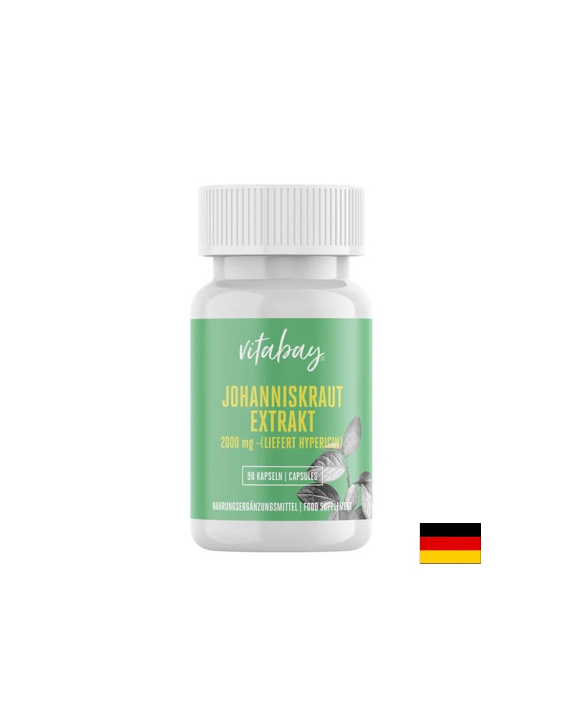 Стрес и добро настроение - калъф на Сейнт Джон, 2000 mg x 90 V капсули