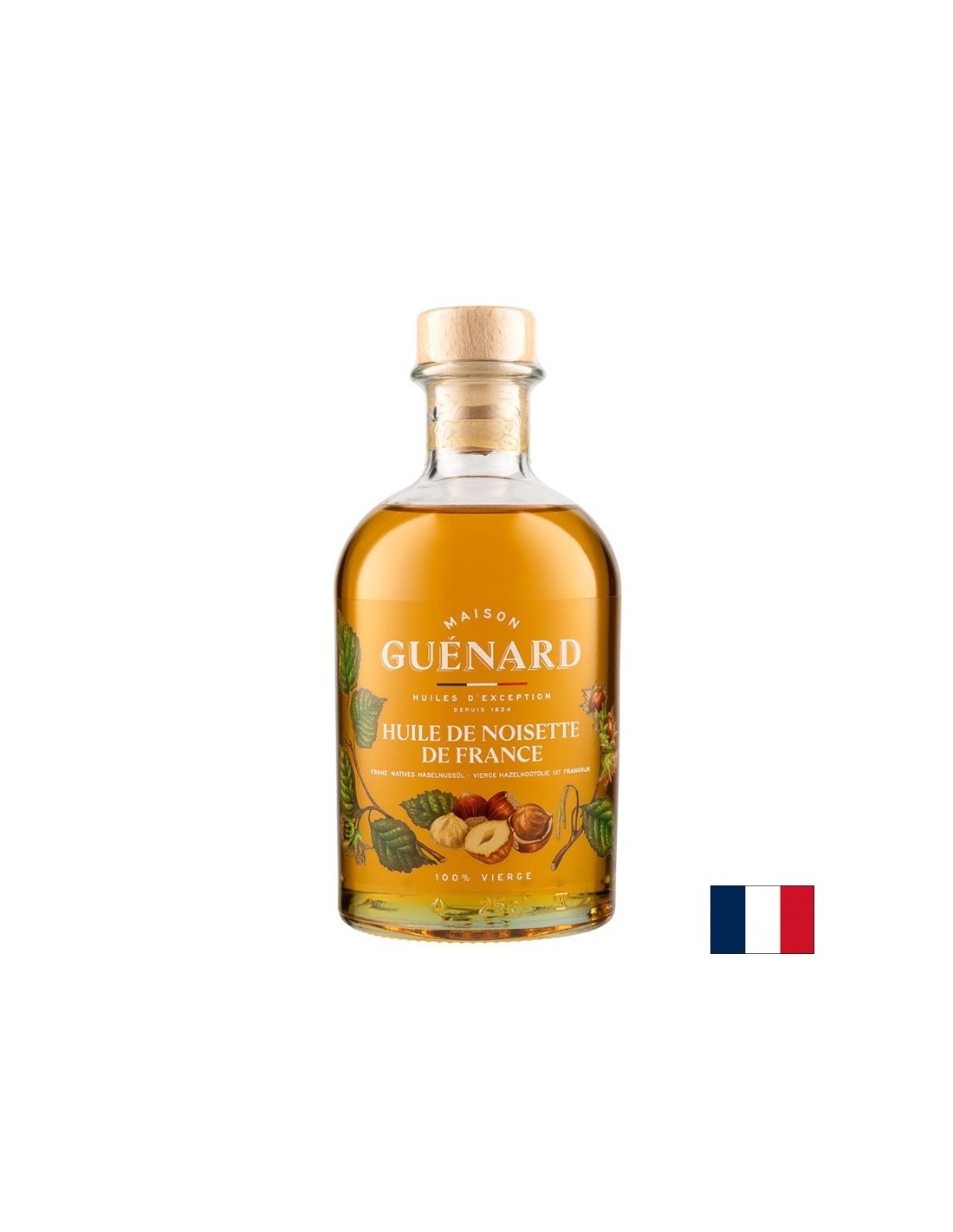 Студено пресовано лешниково масло (Франция), 240 ml