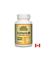 Sunvitamin D3 1000 IU - 180 гел капсули
