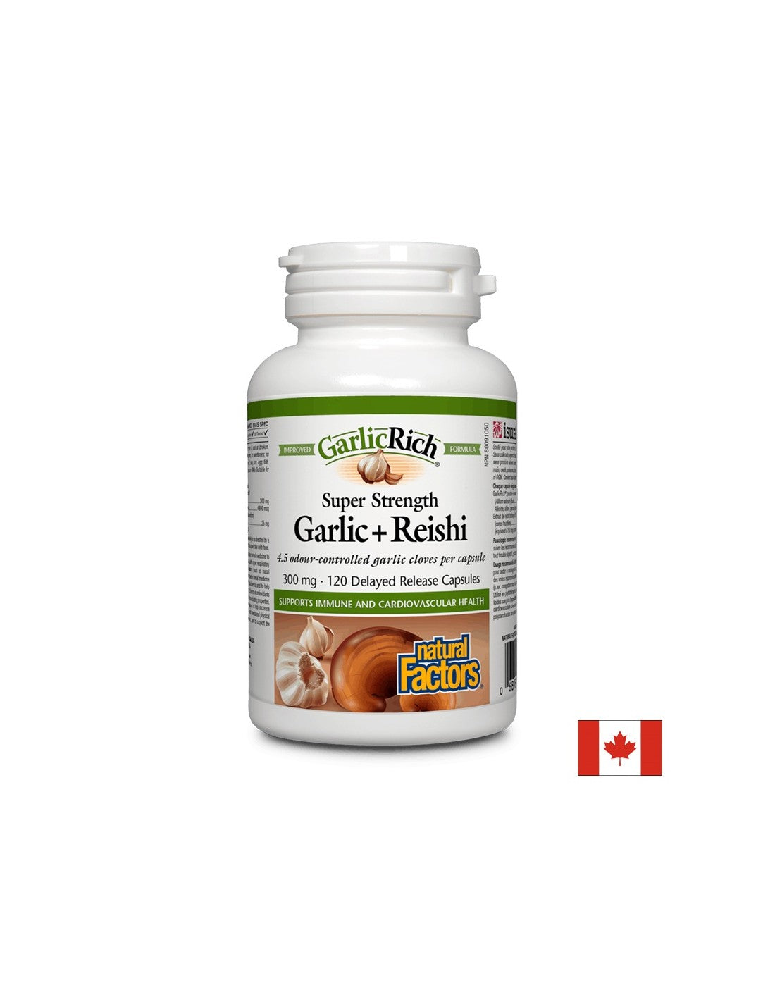 Garlicrich® супер сила чесън + reishi / чесън + reishi x 120 капсули