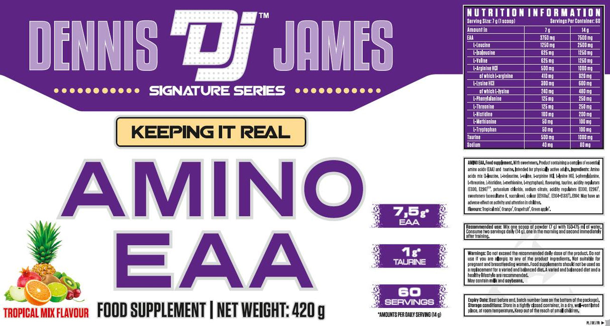 Amino Eaa Powder | С таурин - 420 грама