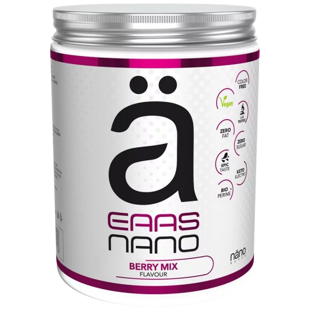 Eaa Nano | С електролити и биоперин - 420 грама