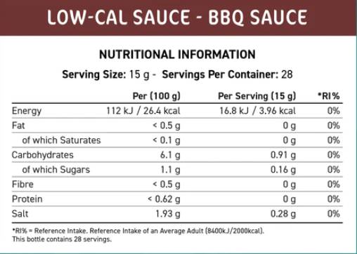Fit Cuisine Нискокал сос | BBQ - 425 ml