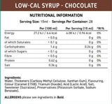 Подходящ кухня с ниско-CAL сироп | Шоколад - 425 ml