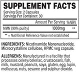 NMN | Никотинамид мононуклеотид 1000 mg 60 капсули