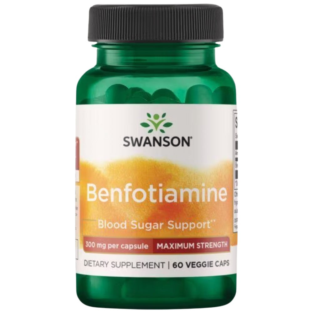Benfotiamine 300 mg - Максимална якост - 60 капсули