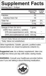 Лимонов аромат омега 3 1000 mg - 150 гел капсули