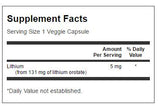 Литиев оротат 5 mg 60 капсули
