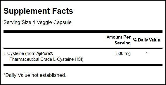 Ajipure N-ацетил цистеин 600 mg 60 капсули