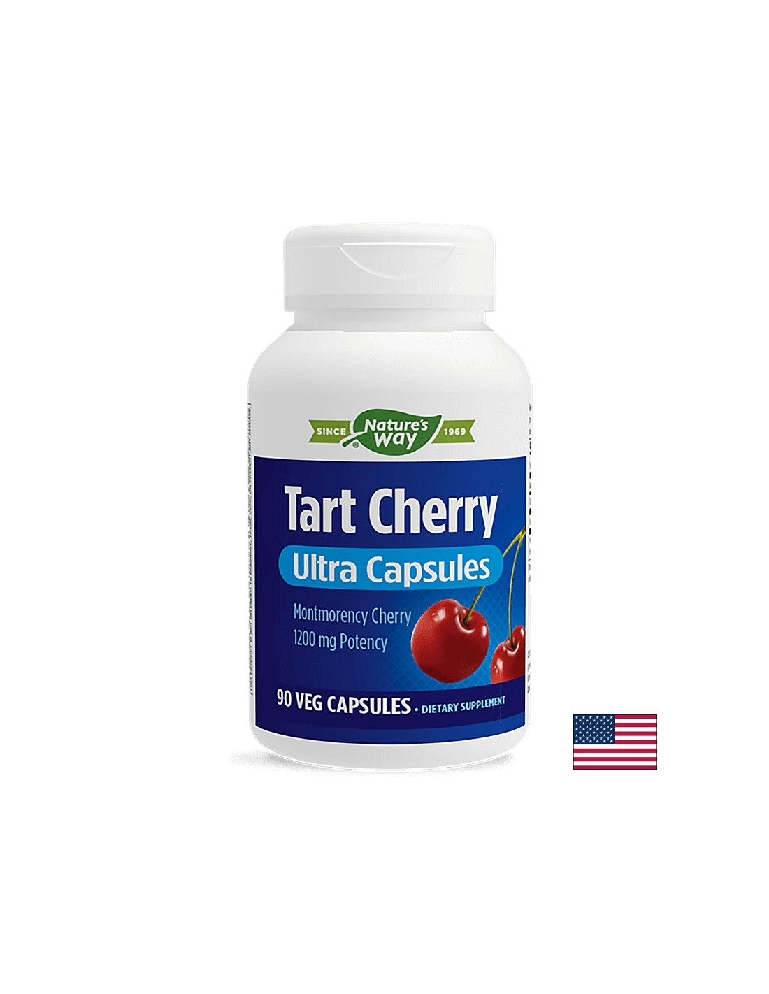 Tart Cherry - силен имунитет, 90 капсули Nature Way