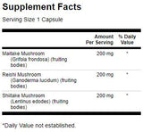 Троен гъбен комплекс 600 mg - 60 капсули