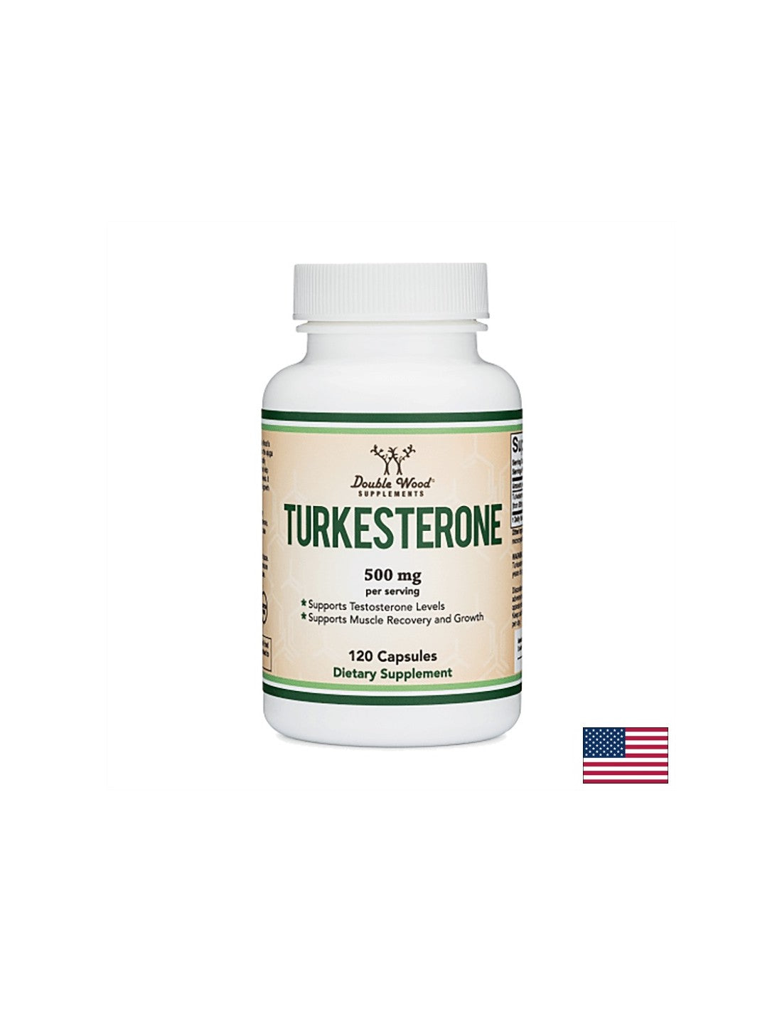 Туркестерон, 500 mg, 120 капсули <tc>Double Wood</tc>