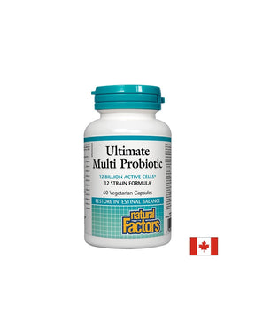 Ultimate Multi Probiotic 12 Billion Active Cells - 60 capsules - Nutra Best Europe