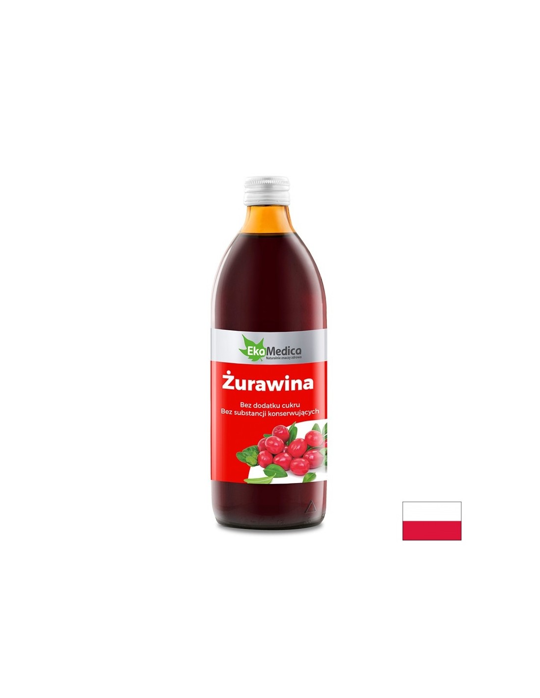 Пикочен тракт - сироп с червена боровинка, 500 ml Ekamedica