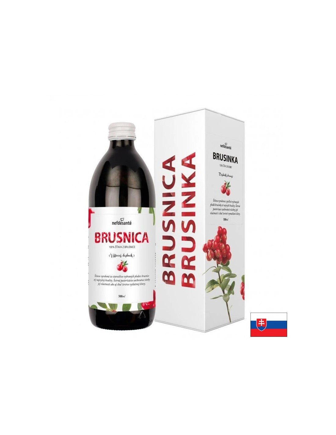 Сок от червена боровинка за пикочните пътища, 500 ml, 10 дози