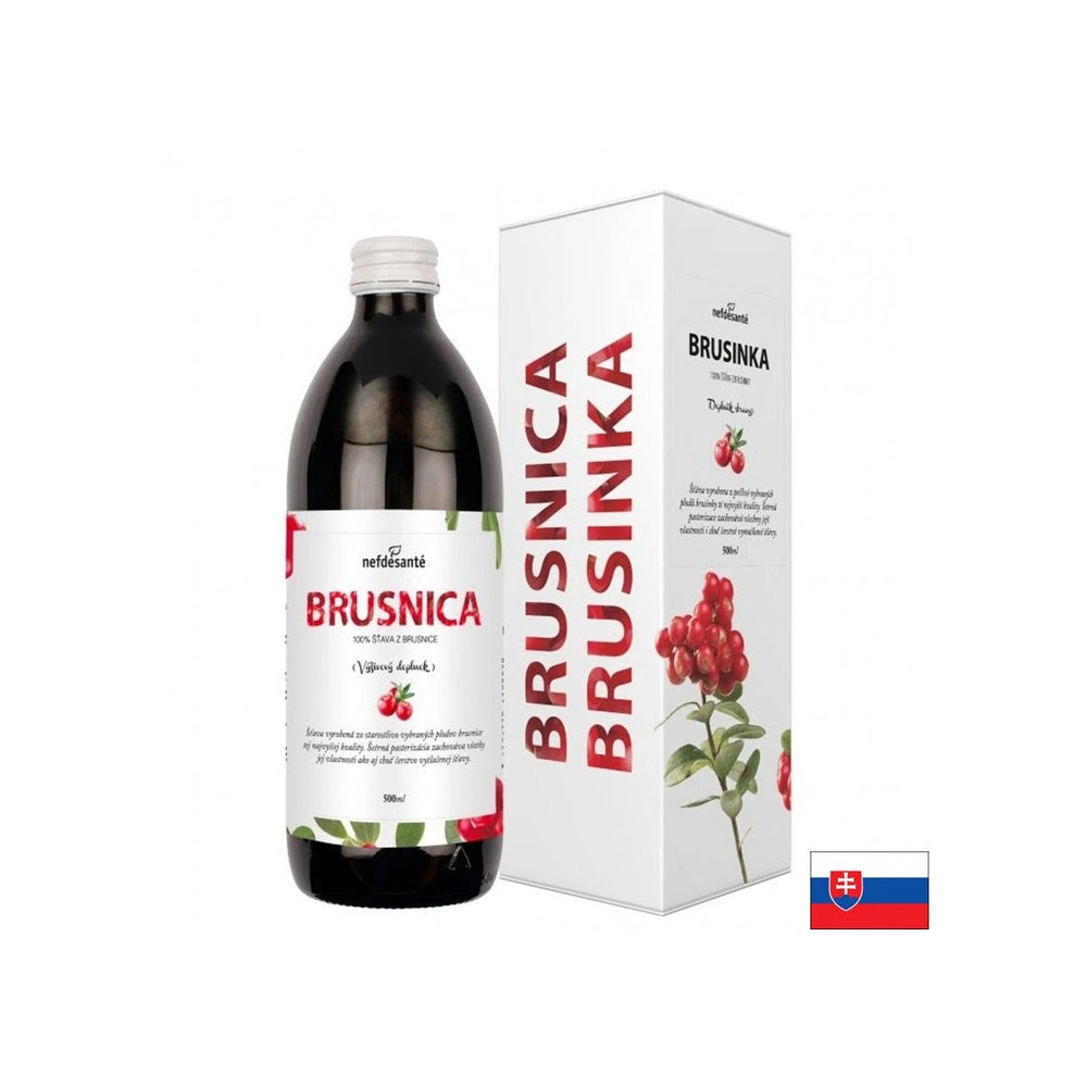 Сок от червена боровинка за пикочните пътища, 500 ml, 10 дози