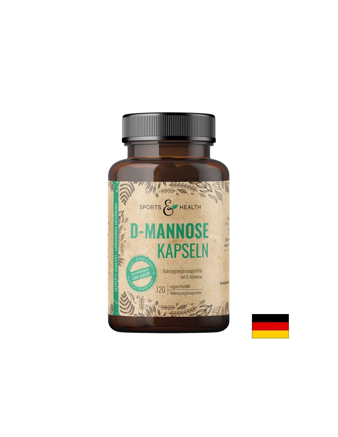 Здравословно урина - D -Mannose, 750 mg x 120 капсули