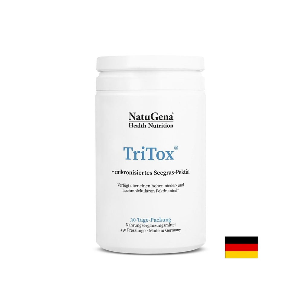 За поддържане на имунитета и нормалното телесно тегло - Tritox® (комплекс от хлорела и пектин от морски водорасли), 450 таблетки
